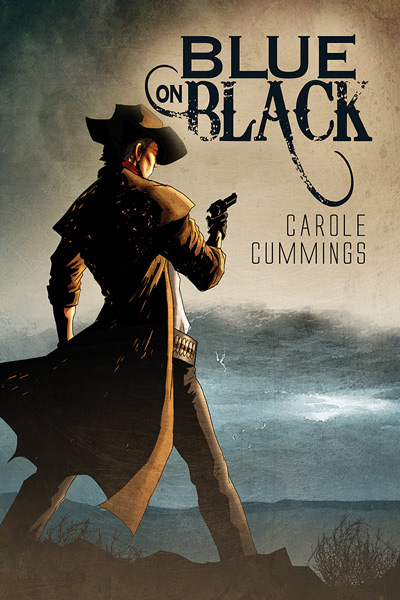 Blue on Black book cover