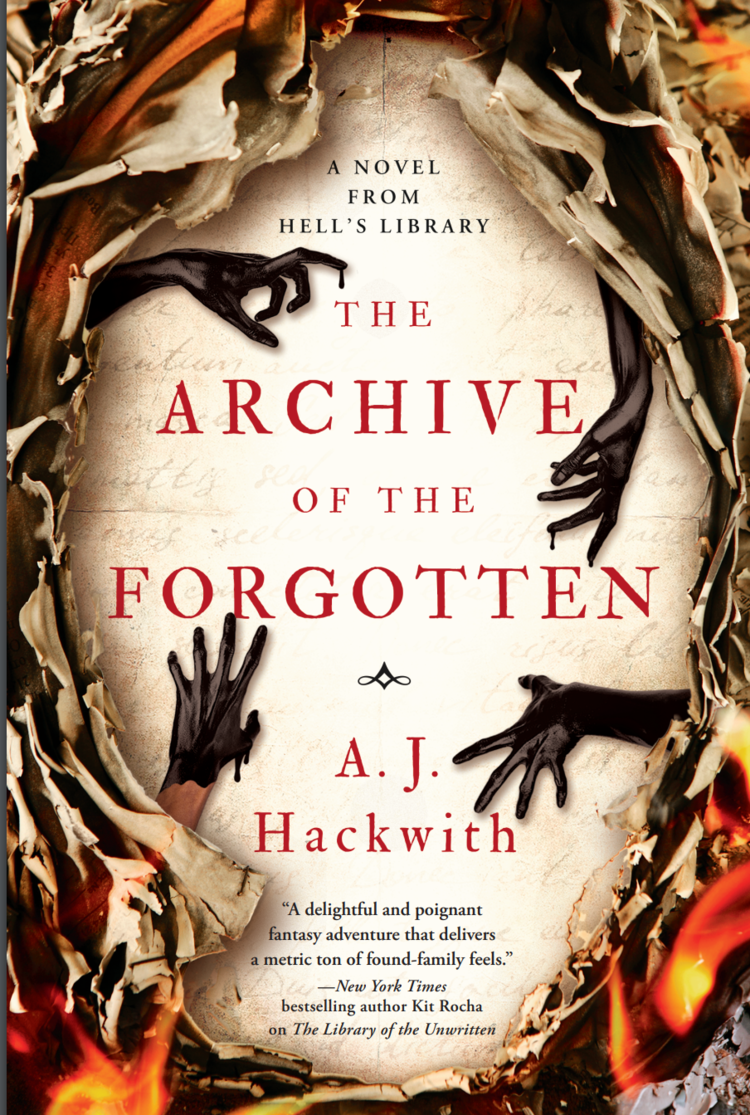 Hell's Library book cover 2