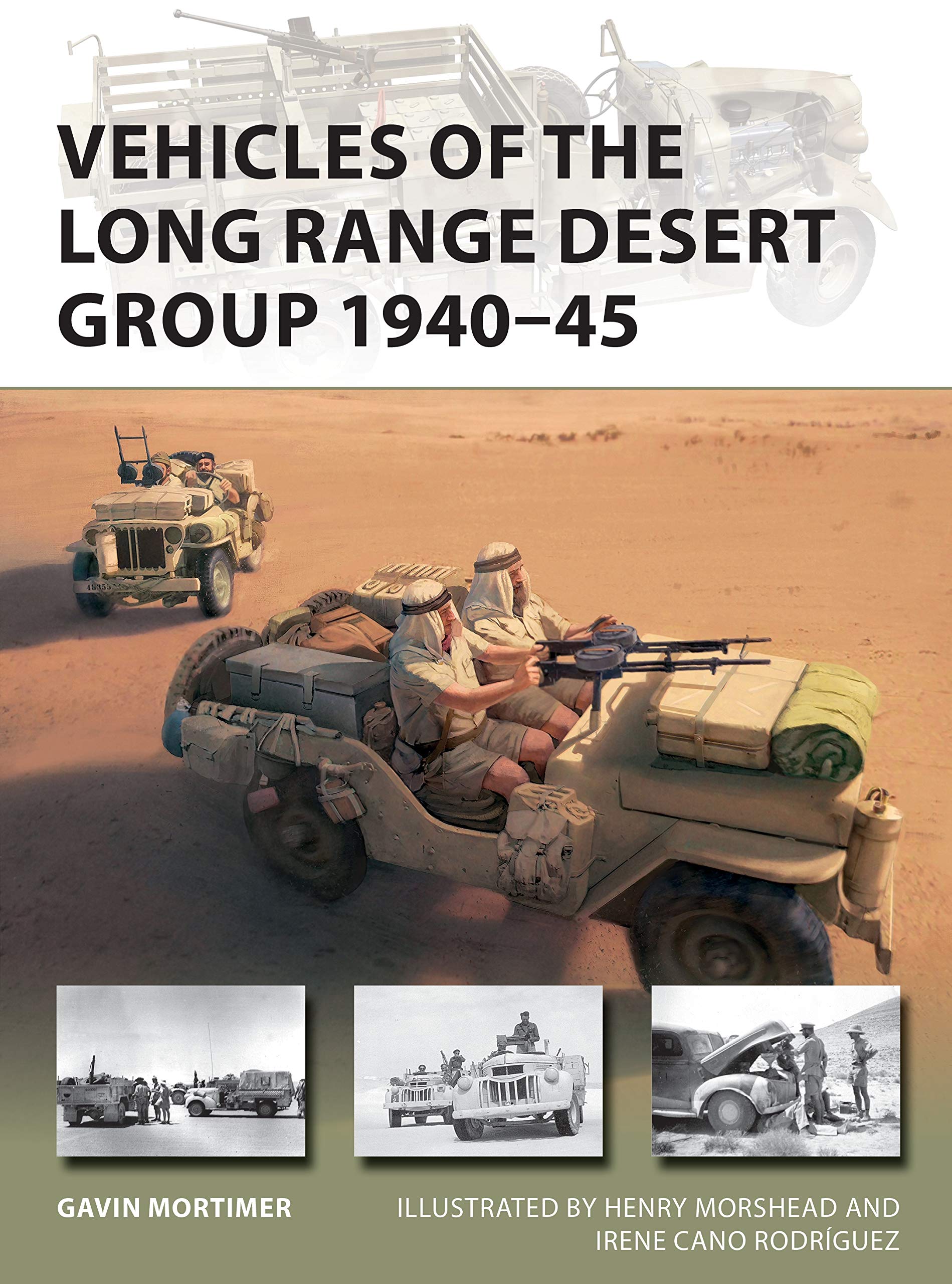 Vehicles of the Long Range Desert Group 1940-45 book cover