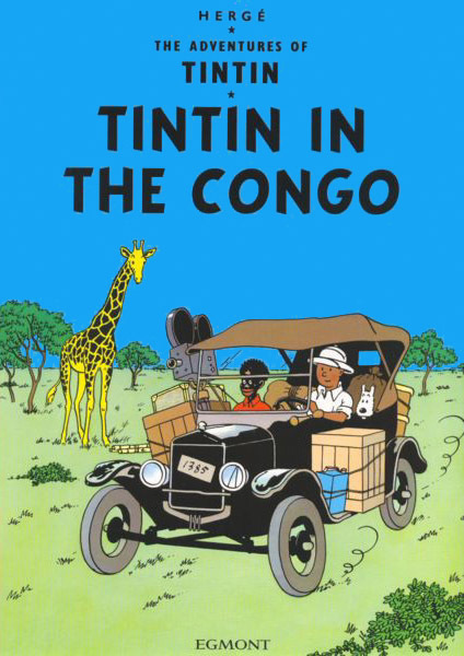 Tintin in the Congo book cover