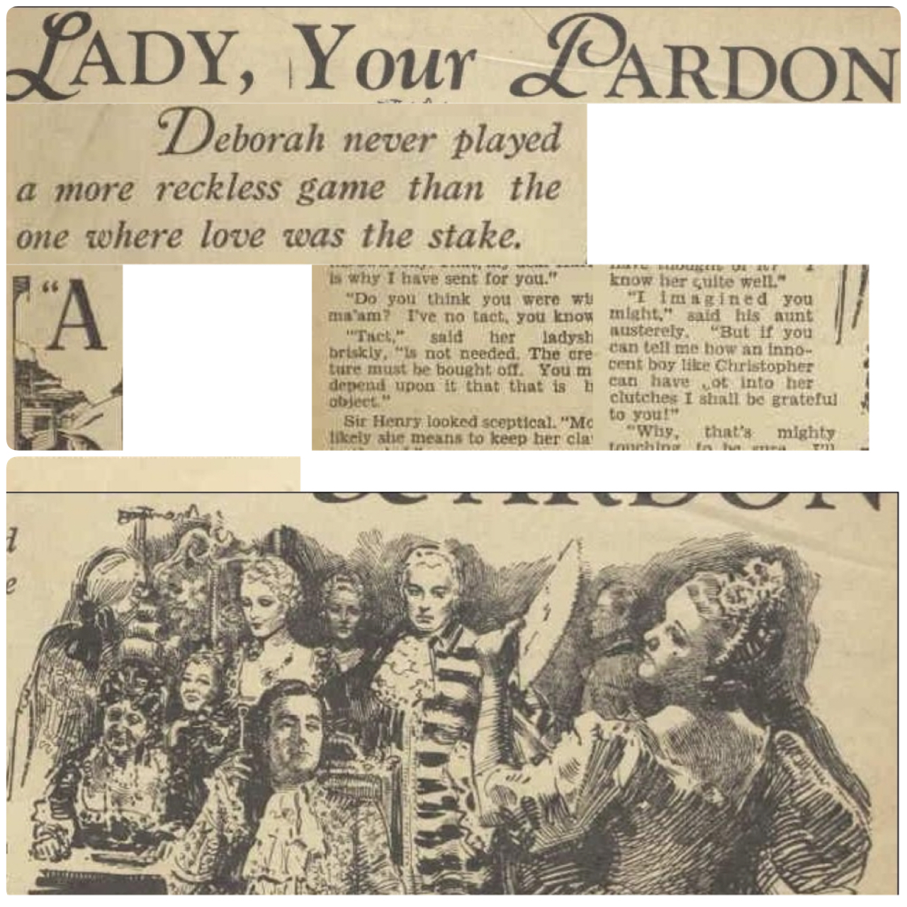 Lady, Your Pardon book cover