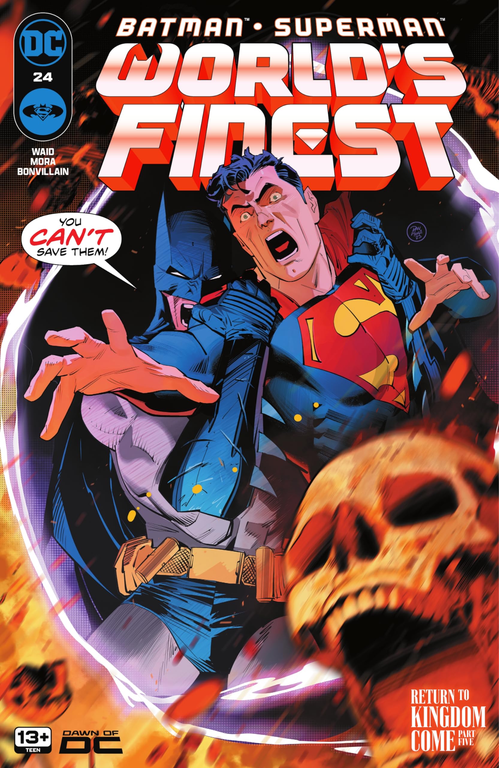Batman/Superman book cover