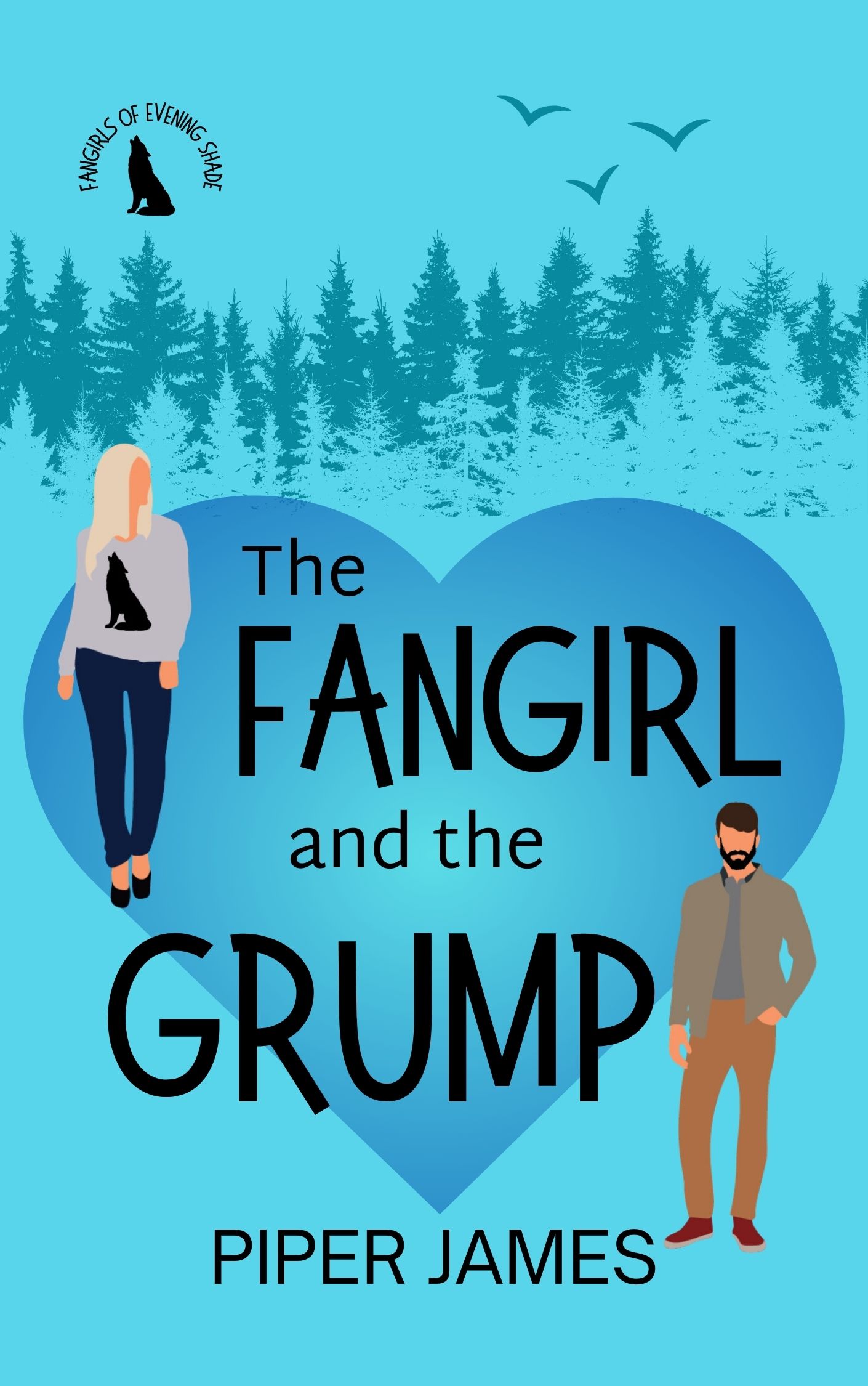 The Fangirl and the Grump book cover
