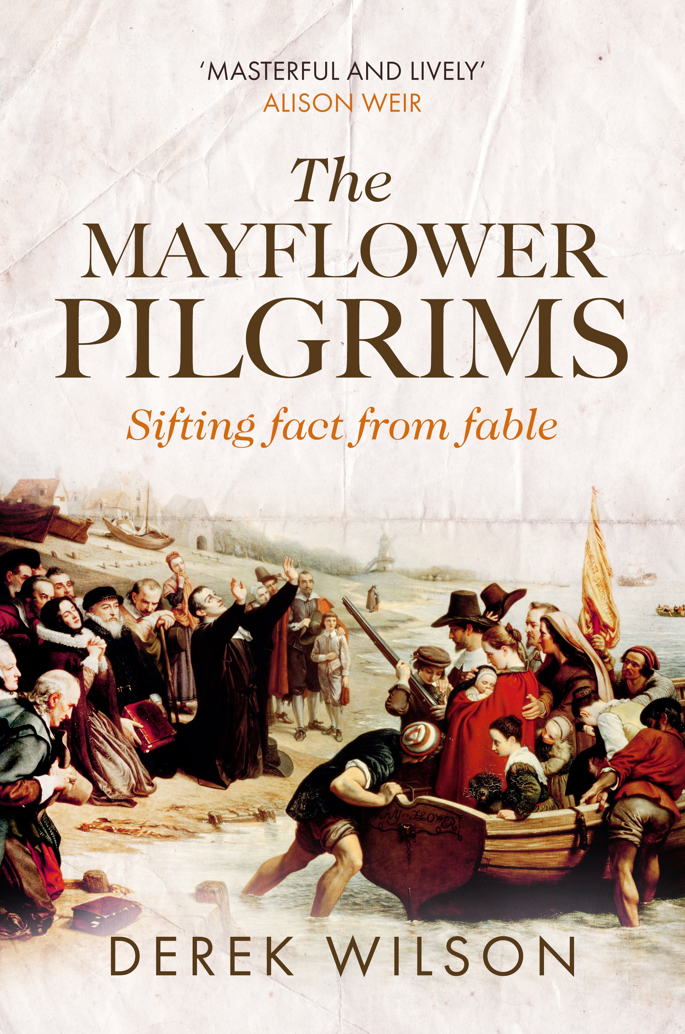 The Mayflower Pilgrims book cover