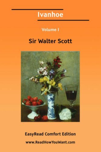 Ivanhoe Volume I book cover