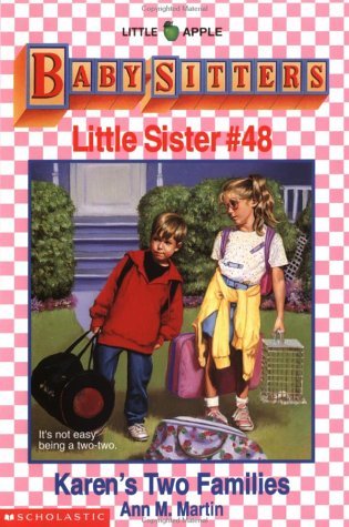 Karen's Two Families book cover