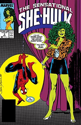 The Sensational She-Hulk (1989) book cover 2