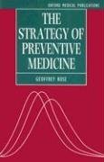 The Strategy of Preventive Medicine book cover