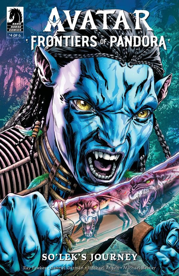 Avatar: Frontiers of Pandora -So'lek's Journey book cover 3