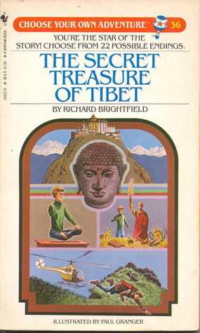 The Secret Treasure of Tibet book cover