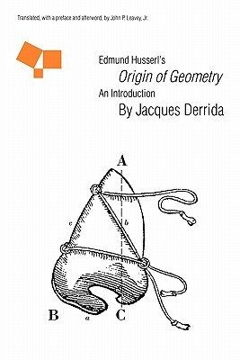 Edmund Husserl's "Origin of Geometry" book cover