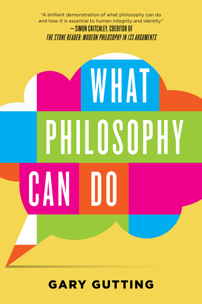 What Philosophy Can Do book cover