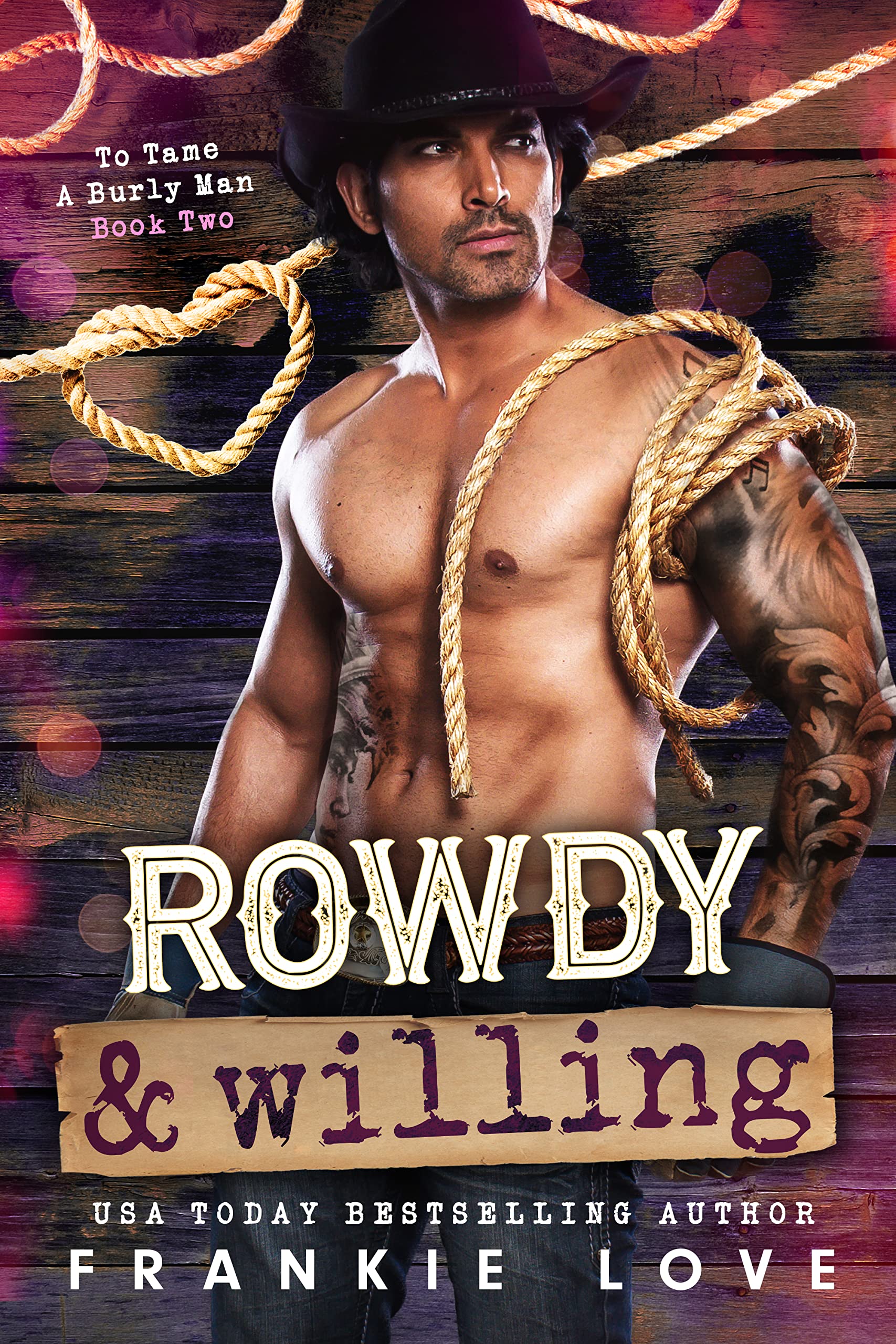 To Tame a Burly Man book cover 2