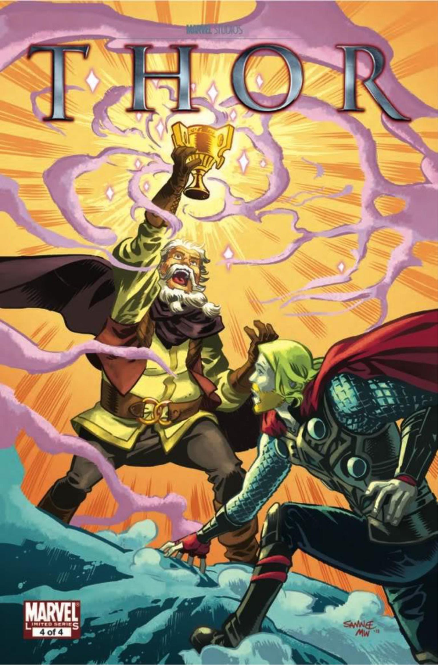 Thor, The Mighty Avenger (2011) book cover 1