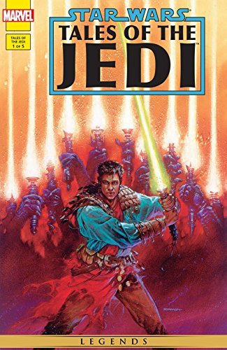 Star Wars: Tales of the Jedi (1993) book cover 1