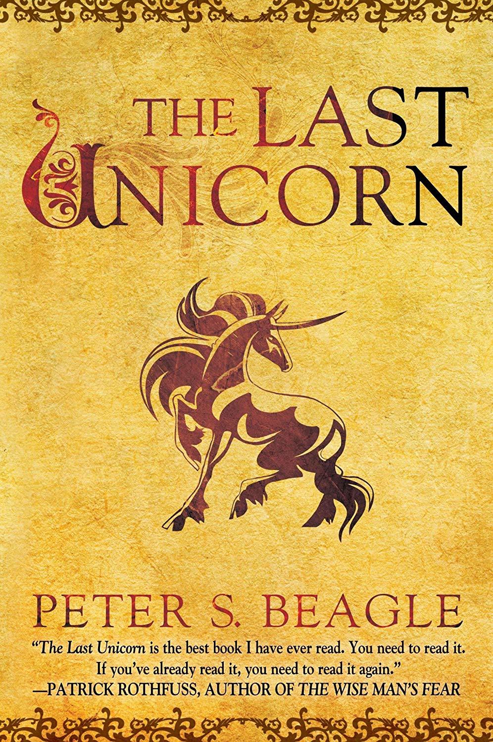 The Last Unicorn book cover