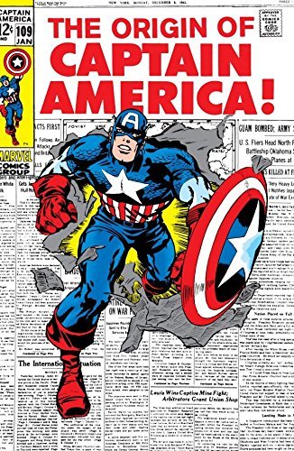 Captain America (1968) book cover 3