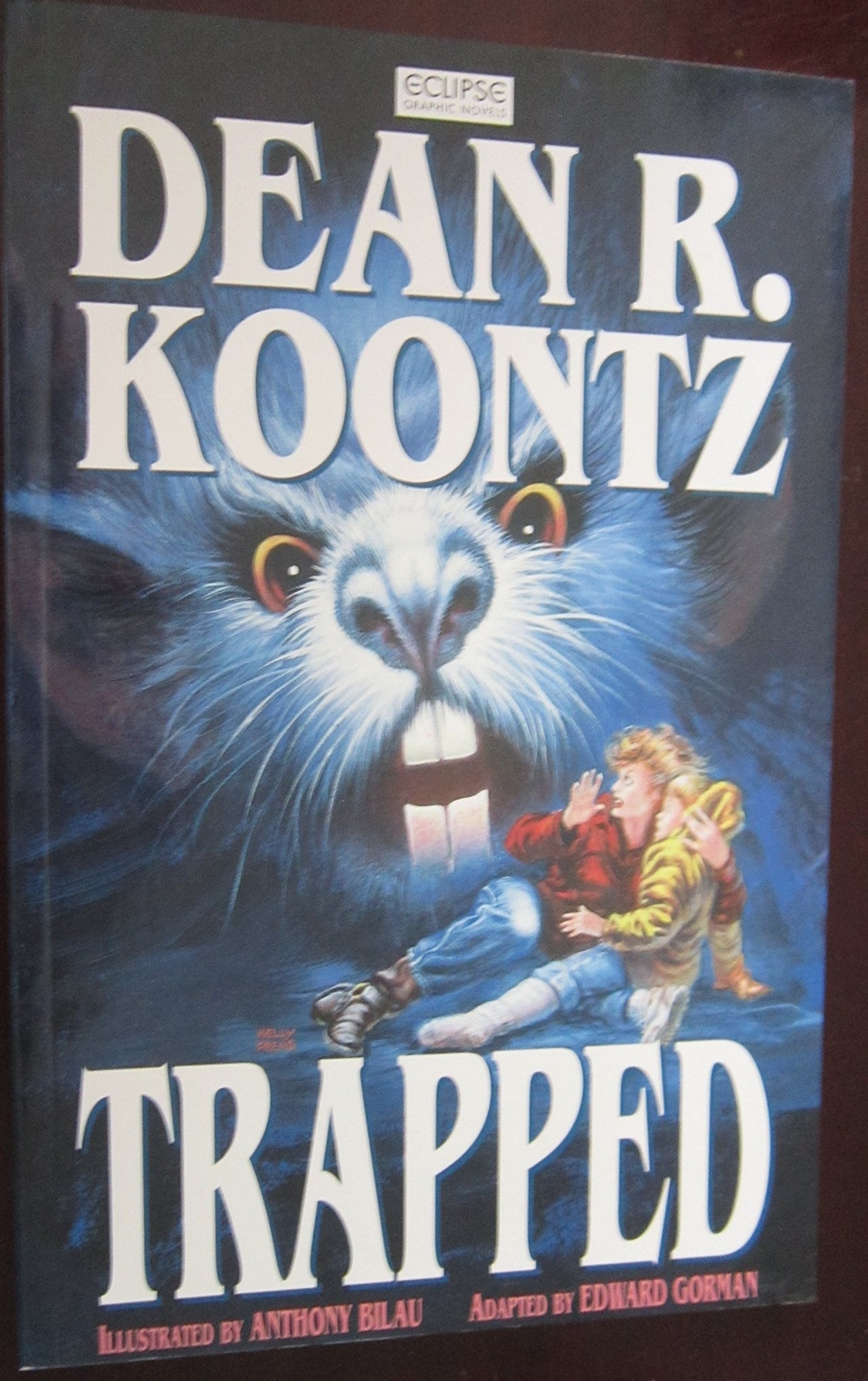 Trapped book cover