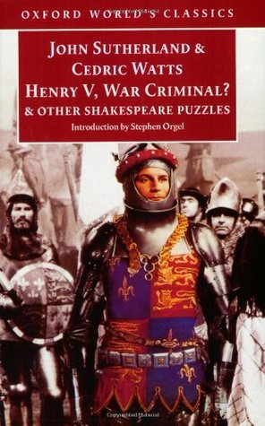 Henry V, War Criminal? and Other Shakespeare Puzzles book cover