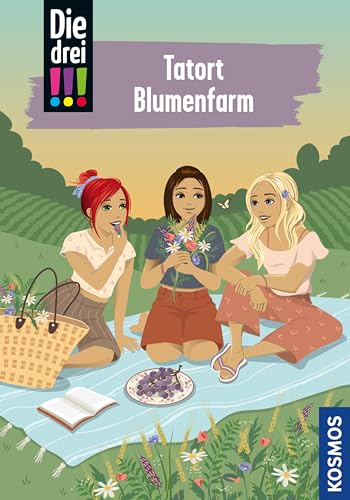 Die drei !!!, 109, Tatort Blumenfarm (drei Ausrufezeichen) book cover