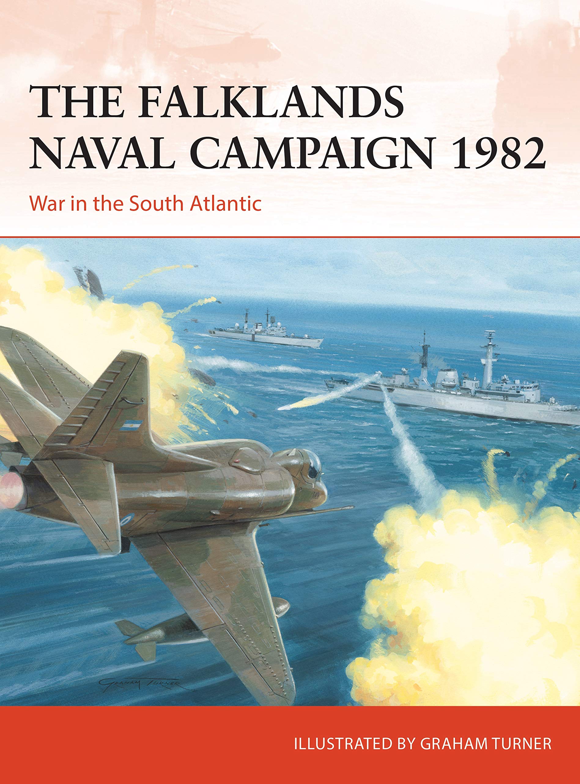 The Falklands Naval Campaign 1982 book cover
