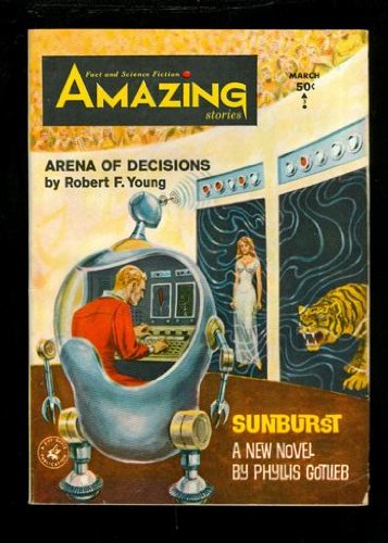 Amazing Stories, Vol. 38, No. 3, March 1964 book cover