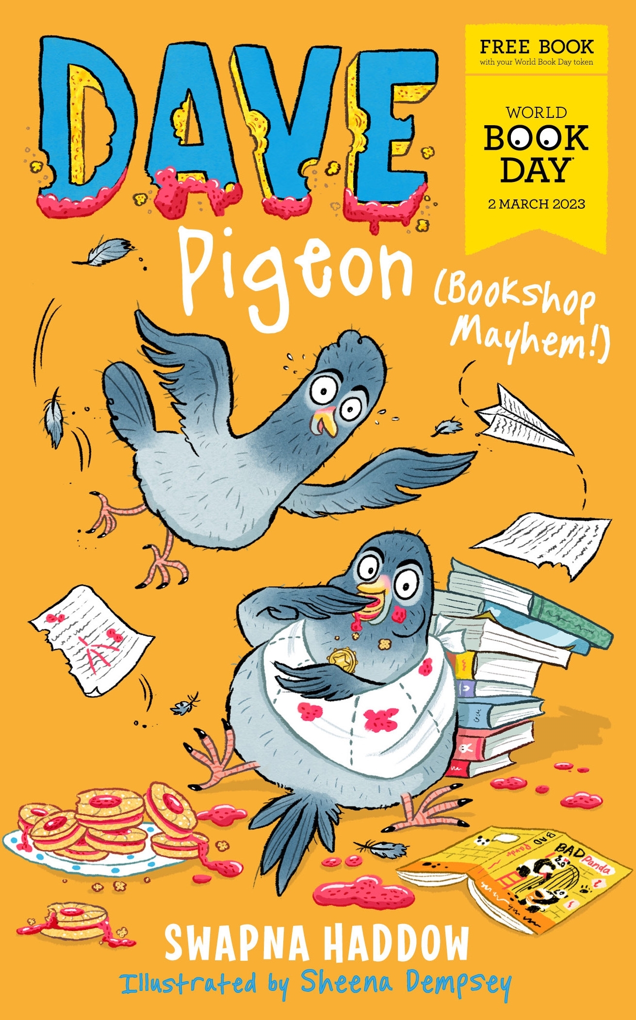 Dave Pigeon Bookshop Mayhem! book cover