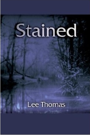 Stained book cover