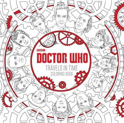 Doctor Who Travels in Time Coloring Book book cover