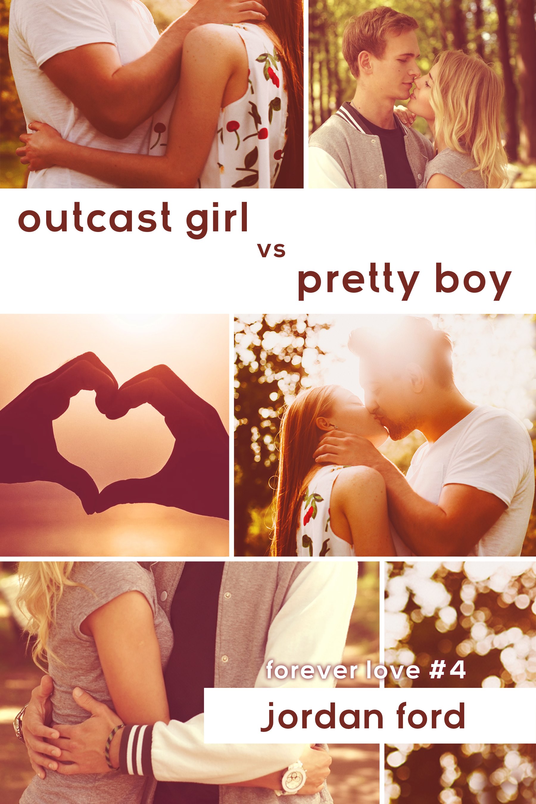 Outcast Girl vs Pretty Boy book cover