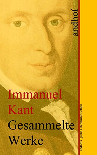 Immanuel Kant book cover