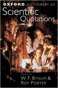 Oxford Dictionary of Scientific Quotations book cover