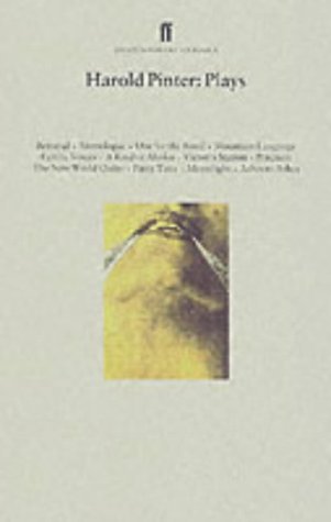 Harold Pinter book cover