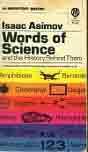 Words of Science and the History Behind Them book cover
