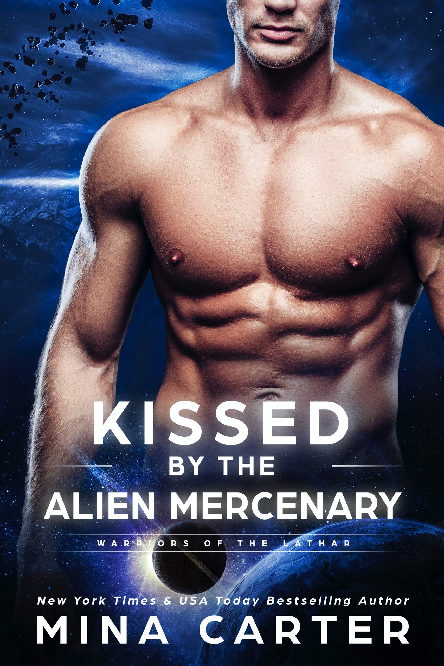 Kissed by the Alien Mercenary book cover