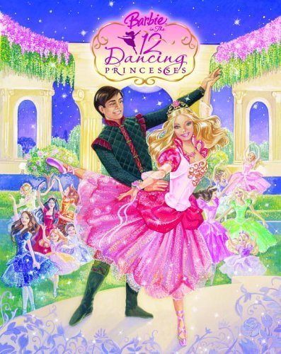 Barbie in the 12 Dancing Princess book cover