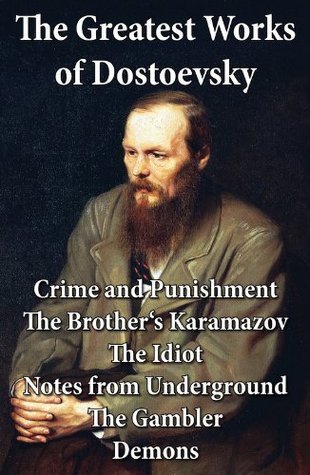 The Greatest Works of Dostoevsky book cover