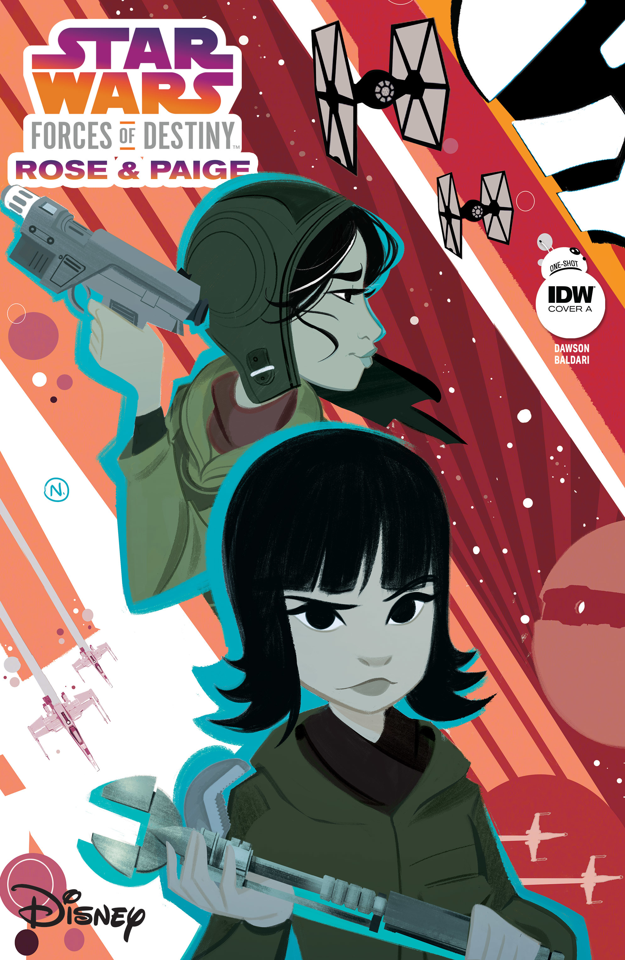 Star Wars Adventures: Forces of Destiny book cover 2