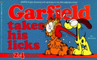 Garfield Takes His Licks book cover