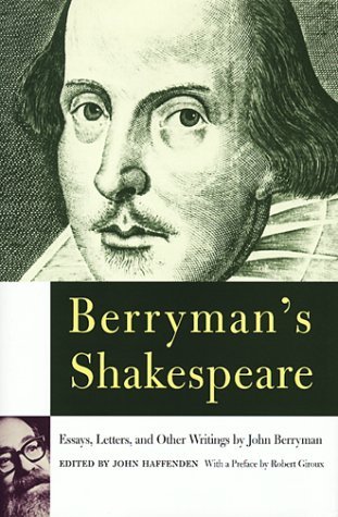 Berryman's Shakespeare book cover