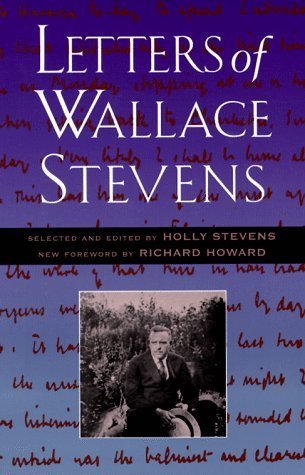 Letters of Wallace Stevens book cover