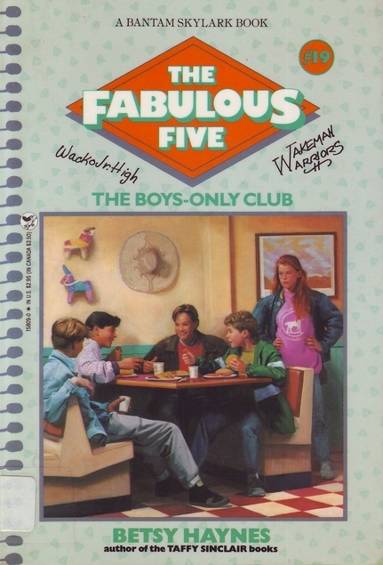 The Boys Only Club book cover