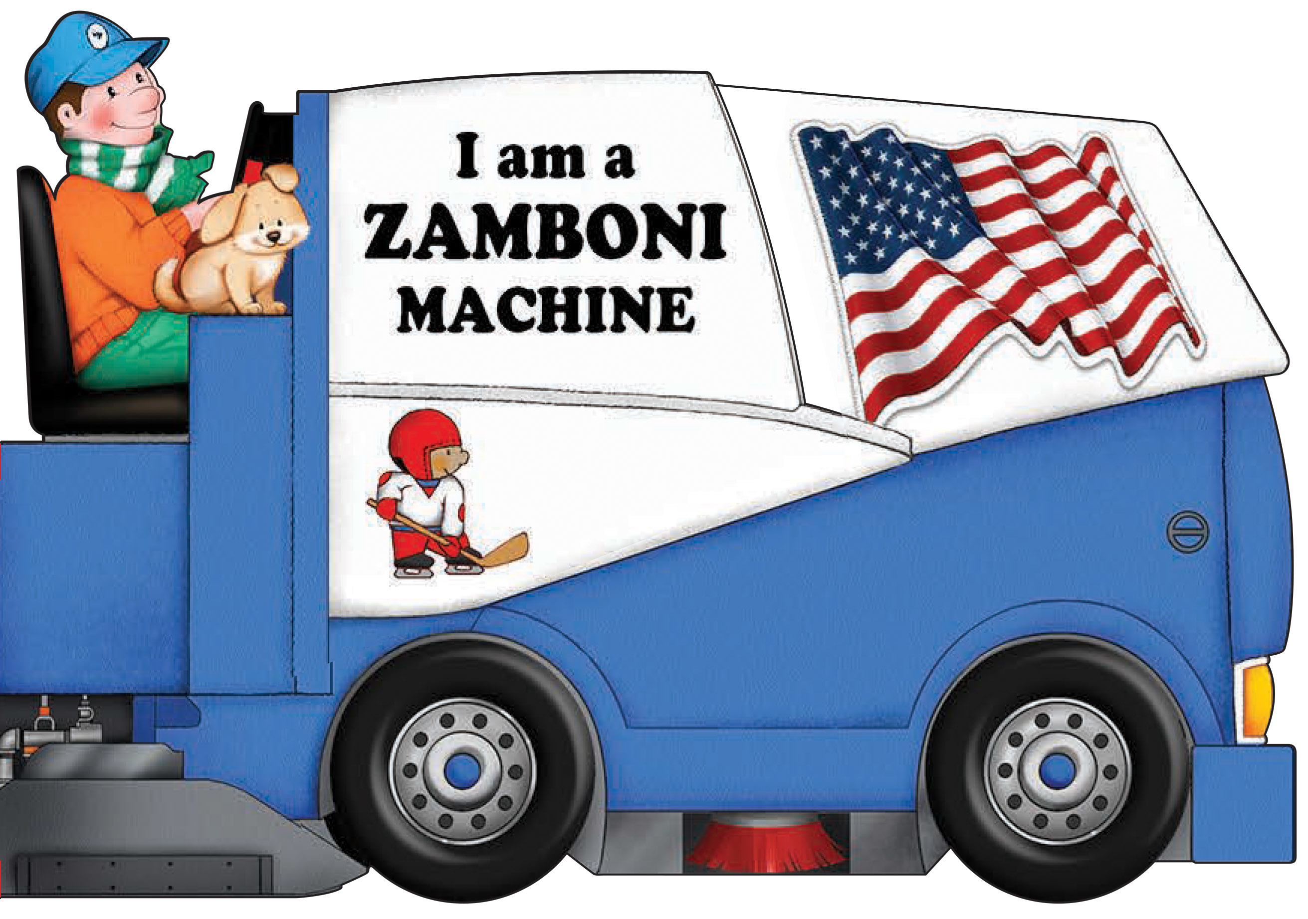 I Am a Zamboni Machine book cover