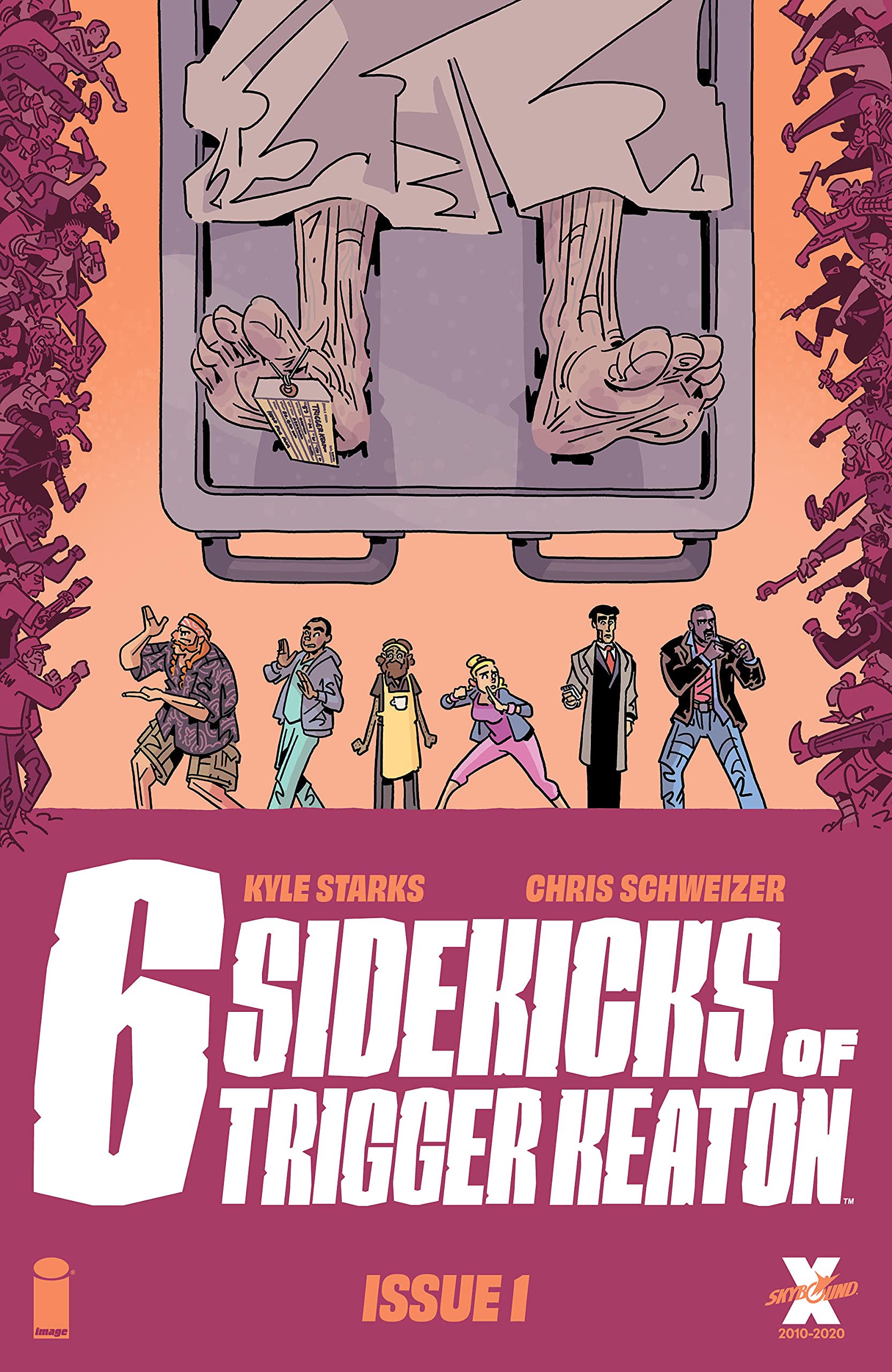 The Six Sidekicks of Trigger Keaton book cover 1