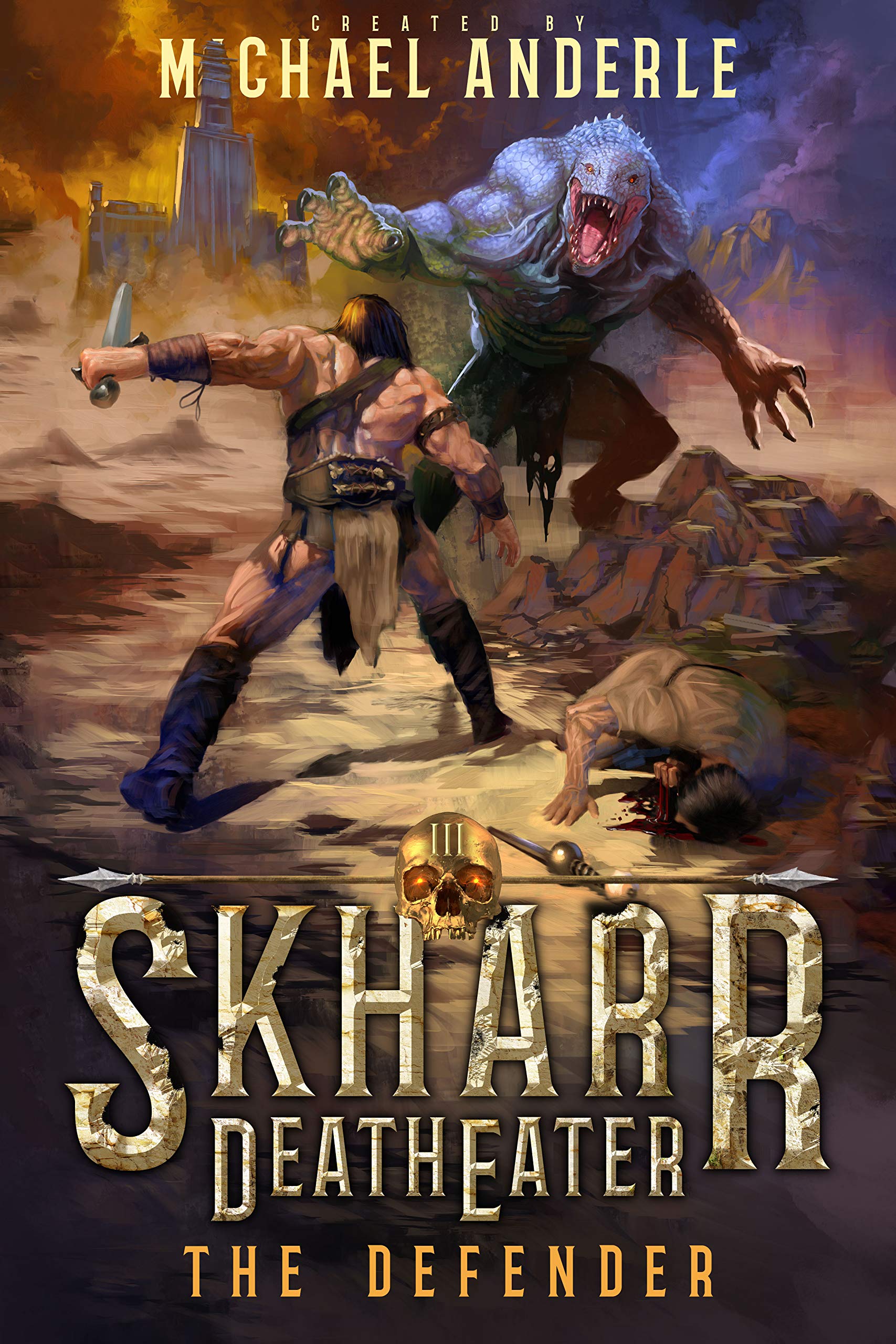 Skharr DeathEater book cover 3