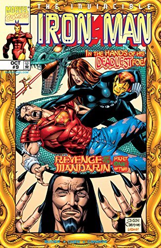 The Invincible Iron Man (1998) book cover 3