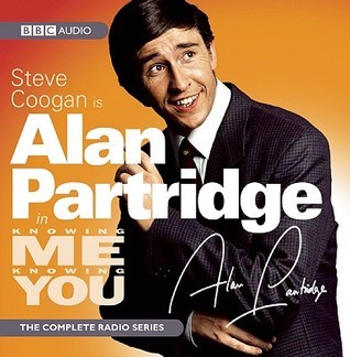 Alan Partridge in Knowing Me Knowing You book cover