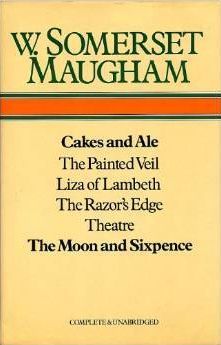 Cakes and Ale, The Painted Veil, Liza of Lambeth, Razor's Edge, Theatre, The Moon and Sixpence book cover