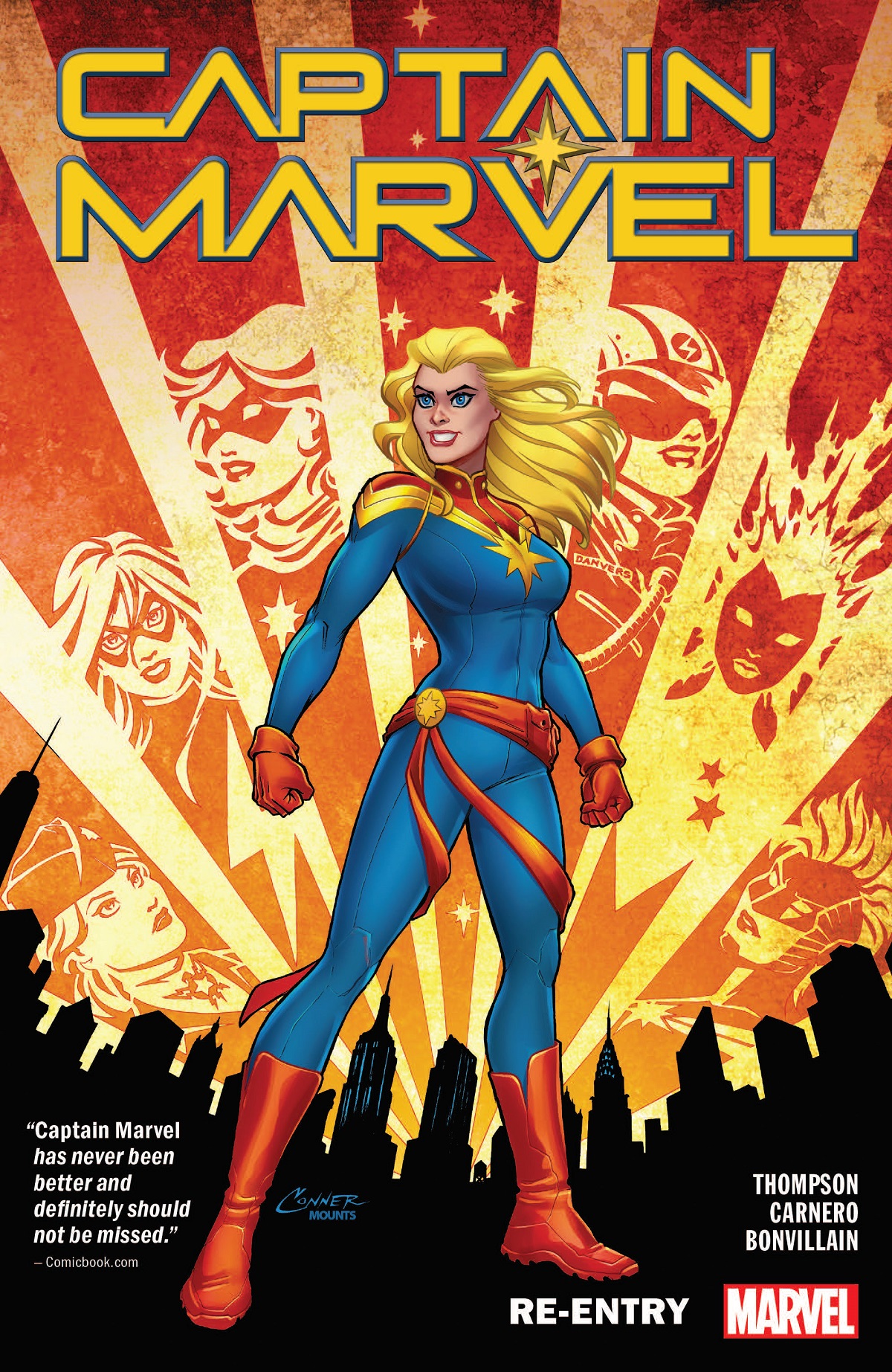 Captain Marvel, Vol. 1 book cover