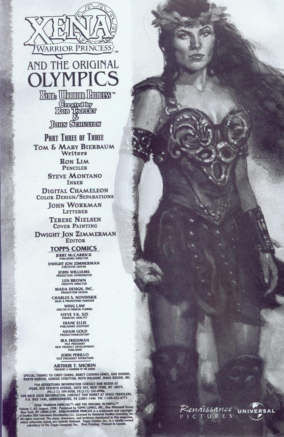 Xena book cover